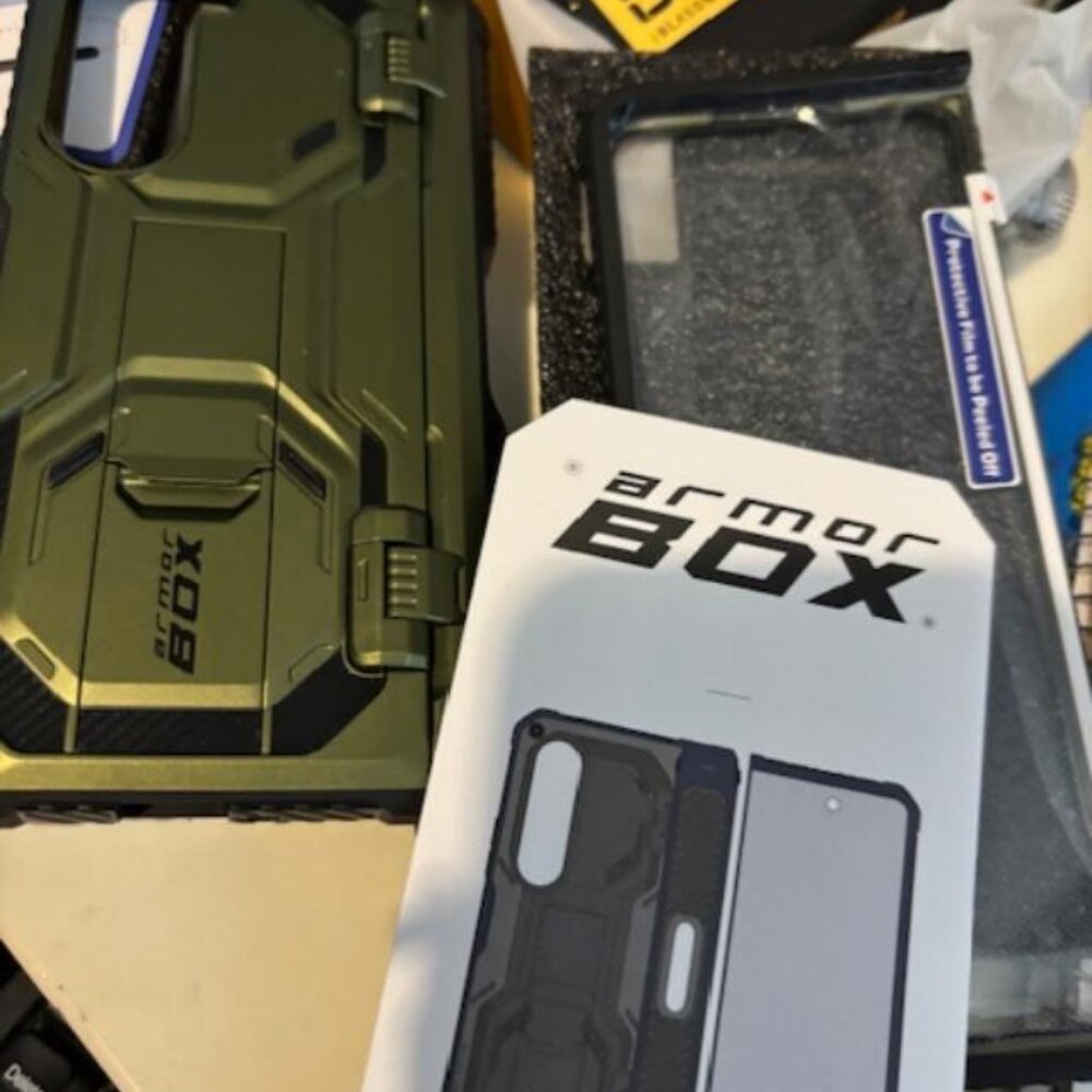 i-Blason iPhone 14 - iPhone 13 Case with Built-in Screen Protector Armorbox